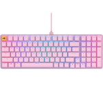 لوحة مفاتيح غلوريوس جي أم أم كاي ٢ مسبقة الصّنع –٩٦%  – زهريّ