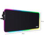 camel tech 2xl rgb mouse pad black