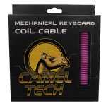 Camel Tech - Pink - Mechanical Keyboard Coil Cable