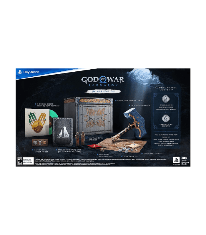 God of War Ragnarök Jötnar Edition PlayStation 4, PlayStation 5