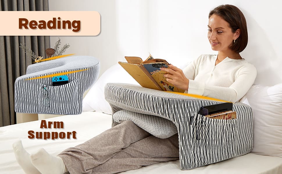 Lap reading pillow best sale