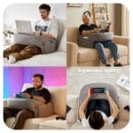 Soft Lap Desk Pillow for Reading Working & Gaming