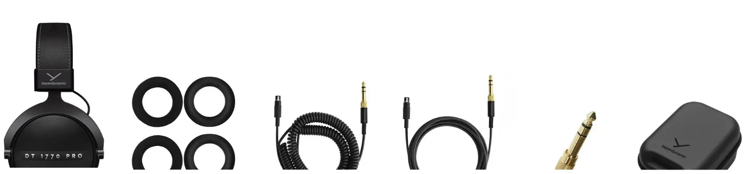 DT 1770 PRO MKII Premium Tesla studio headphones for recording, monitoring and editing (closed-back)