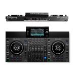 Denon DJ SC LIVE 4 - Standalone DJ Controller, 4-Channel Mixer, Amazon Music Unlimited Streaming, Wi-Fi, Speakers, Serato DJ & Virtual DJ Compatible