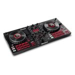 Numark Mixtrack Platinum FX - DJ Controller For Serato DJ with 4 Deck Control, DJ Mixer, Built-in Audio Interface, Jog Wheel Displays and FX Paddles
