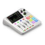 RØDE RØDECaster Duo Compact All-in-One Audio Production Solution for Podcasting, Streaming, Music Production and Content Creation (White)
