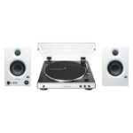 Audio Technica - AT-LP60x BT White Eris 3.5BT Bundle