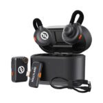 Hollyland Lark M2S Combo (Camera RX+USB-C RX+ Lightning Cable) Wireless Lavalier Microphone for iPhone/Camera/Android/PC, Titanium Clip, Noise Cancelling, 30H Use, Vlog, Interview, Content Creation