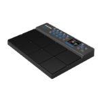 NUX DP-2000 8-Velocity Sensitive Independent Strike Percussion Pad with LED Lights, UI Interactive Interface, Six On-Board Effects, and Wavimport Function