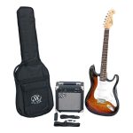 اس اكس غيتار اس اي ۱-اس كاي-۳ تي اس غيتار ستراتكاستر الكهربائي - طقم غيتار - صنبرست