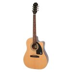 Epiphone - EE21VSCH1 Epiphone J15CE Deluxe Cutaway Guitar - Natural