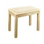 Stool with Music Storage - Beige 02