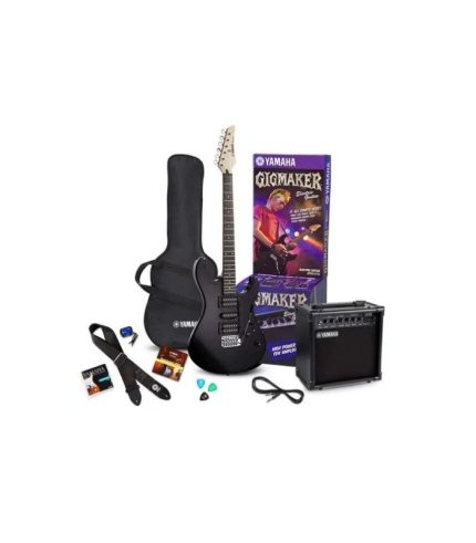 Yamaha - ERG121GPII Electric Guitar Package - Black