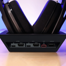 DROP INTO PC Just tap and connect to PC via USB-C for Ultra HD audio with Dolby Atmos or Windows Sonic, Game/Chat mixing, G HUB customization and more.
