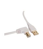 UDG - U95005WH UDG Ultimate Audio Cable USB 2.0 A-B White Angled 2m - Image 2