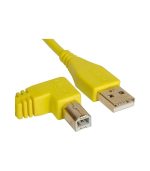 UDG - U95006YL UDG Ultimate Audio Cable USB 2.0 A-B Yellow Angled 3m - Image 2
