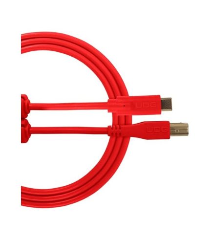 UDG - U96001RD UDG Ultimate Audio Cable USB 2.0 C-B Red Straight 1.5m