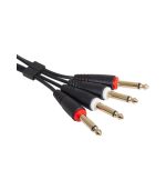 UDG - U97004BL UDG Ultimate Audio Cable Set 1/4" Jack - 1/4" Jack Black 3m - Image 3