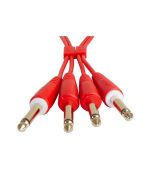 UDG - U97004RD UDG Ultimate Audio Cable Set 1/4" Jack - 1/4" Jack Red 3m - Image 4