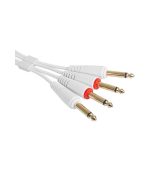UDG - U97004WH UDG Ultimate Audio Cable Set 1/4" Jack - 1/4" Jack White 3m - Image 3