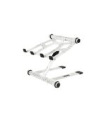 UDG - U96111WH UDG Ultimate Height Adjustable Laptop Stand White with Stripes LE