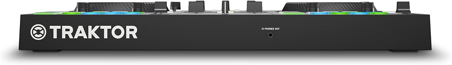 Native Instruments Traktor Kontrol S2 MK3 2-channel DJ Controller Complete 2-deck USB DJ Control Surface, Audio Interface, and Software System for Mac or PC