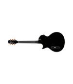 ESP - LTD TL-6 Thinline Acoustic Guitar, Black Finish - Image 8