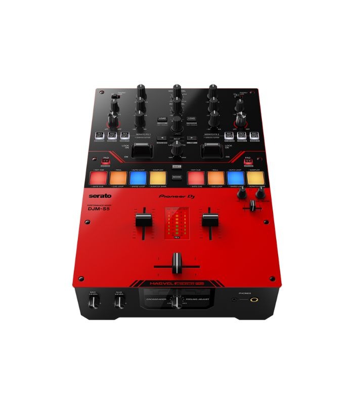 DJM-S5-02 DJM-S5
Scratch-style 2-channel DJ mixer (gloss red)