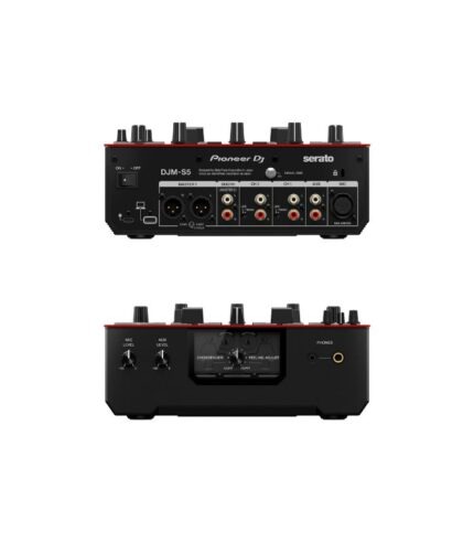DJM-S5 Scratch-style 2-channel DJ mixer (gloss red)