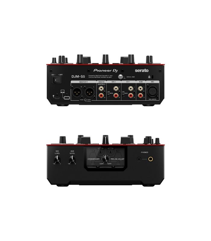 DJM-S5-04 DJM-S5
Scratch-style 2-channel DJ mixer (gloss red)