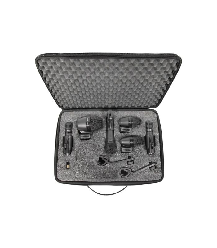 PGADRUMKIT6 (1) مجموعة ميكروفونات طبول بي جي إيه أيه دي آر يو إم كيت٦ من شور – الحزمة الممتدة - الصورة 2