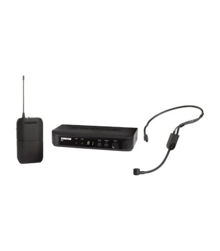 Shure BLX14/P31 Wireless Microphone System - 14-Hour Battery Life, 300 ft Range, UHF | Includes PGA31 Headset Mic, Bodypack Transmitter, Single Channel Receiver