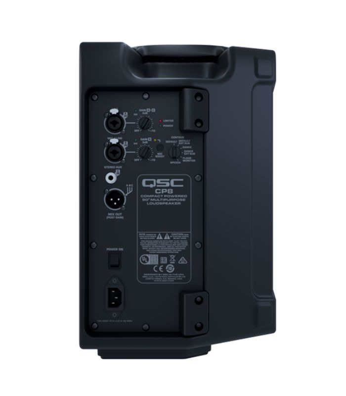 cp8 مكبر صوت سي بي٨ المدمج يعمل بالطاقة من كيو إس سي، بحجم ٨ بوصات - الصورة 5