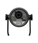 Shure MV7i Smart Microphone with Built-in Audio Interface - Podcast & Musician Mic with 2 Channels, XLR and 1/4", USB-C for Mac/PC/Phone, Advanced DSP Features, All-Metal Design, Auto Level Mode