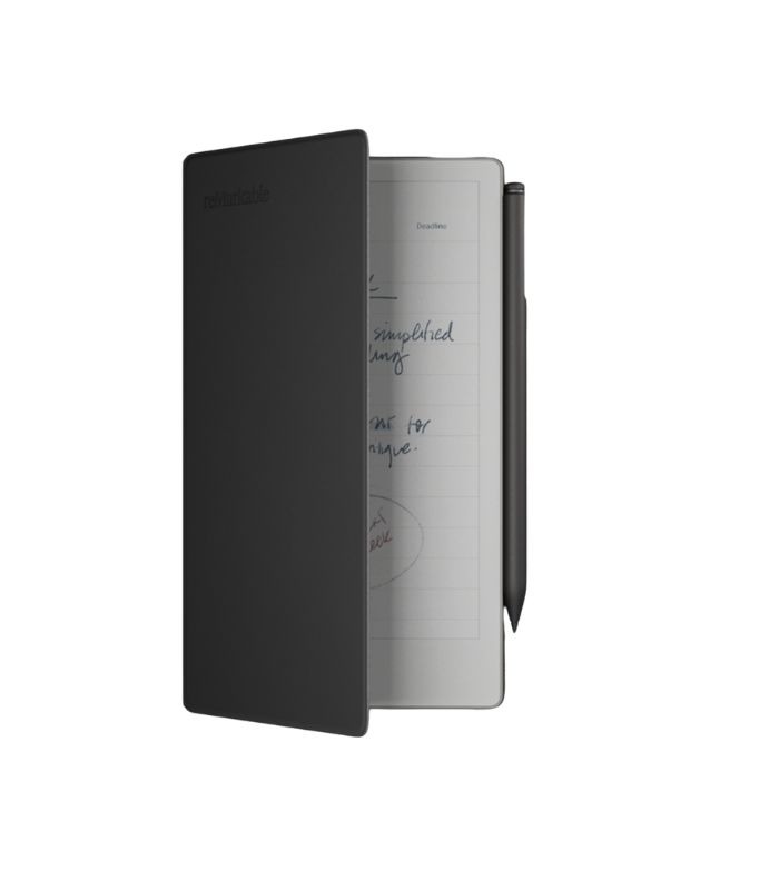 remarkable paper pro move Black Leather-01 reMarkable Paper Pro Move with Marker Plus and Book Folio Premium leather - Black