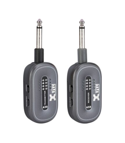 نظام غيتار لاسلكي إكس فايف - إيه٥٨ بتردد ٥,٨ جيجاهرتز - باللون الأسود