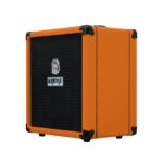 مضخم صوت غيتار بيس مدمج أورانج - كراش بيس ٢٥ بقوة ٢٥ واط، ويضم سماعة مقاس ١ × ٨ بوصات مع معادل صوت نشط وتحكم بارامتري في الترددات المتوسطة