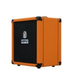 مضخم صوت غيتار بيس مدمج أورانج - كراش بيس ٢٥ بقوة ٢٥ واط، ويضم سماعة مقاس ١ × ٨ بوصات مع معادل صوت نشط وتحكم بارامتري في الترددات المتوسطة