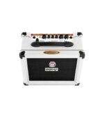 ⁦مضخم صوت غيتار مدمج أورانج - كراش ٢٠ آر تي توقيع أوريانثي، ثنائي القناة، من الحالة الصلبة، بقوة ٢٠ واط، ويضم سماعة مقاس ١ × ٨ بوصات مع مخرج سماعات رأس كاب سيم، وصدى صوت رقمي وموالف⁩ - الصورة ⁦6⁩