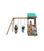 MountPeak - MP76139 Matterhorn Swing Set & Playhouse - Image 3