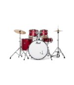 Pearl Roadshow 5pc Drum Set 2216B/1008T/1209T/1616F/1455S with Cymbal & Hardware Matte Red Finish