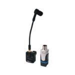 نظام لاسلكي لآلتي الساكسفون والبوق (الترومبيت) إكس فايف - يو٧ مع ميكروفون مكثف فائق القلب بمشبك تثبيت (حقيبة سفر مرفقة)