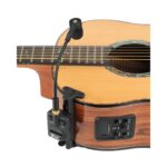 نظام لاسلكي للغيتار الصوتي إكس فايف - يو٨ مع ميكروفون مكثف فائق القلب بمشبك تثبيت (حقيبة سفر مرفقة)