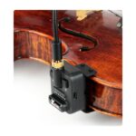 نظام كمان (كمانجات) لاسلكي إكس فايف - يو٩ مع ميكروفون مكثف فائق القلب بمشبك تثبيت (حقيبة سفر مرفقة)