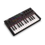 Akai Professional MPK Mini IV USB-C MIDI Keyboard Controller for Beginners and Producers - MPC Drum Pads, 360° Knobs, Pitch & Mod Wheels, Lessons and Music Production Software with 1000+ Sounds,