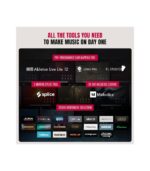 Akai Professional MPK Mini IV USB-C MIDI Keyboard Controller for Beginners and Producers - MPC Drum Pads, 360° Knobs, Pitch & Mod Wheels, Lessons and Music Production Software with 1000+ Sounds,