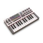 Akai Professional MPK Mini IV USB-C MIDI Keyboard Controller for Beginners and Producers - MPC Drum Pads, 360° Knobs, Pitch & Mod Wheels, Lessons and Music Production Software with 1000+ Sounds,
