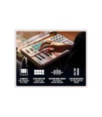 Akai Professional MPK Mini IV USB-C MIDI Keyboard Controller for Beginners and Producers - MPC Drum Pads, 360° Knobs, Pitch & Mod Wheels, Lessons and Music Production Software with 1000+ Sounds,