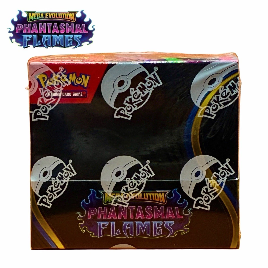 Pokémon TCG ME02 Phantasmal Flames Booster Box - Sealed and New!