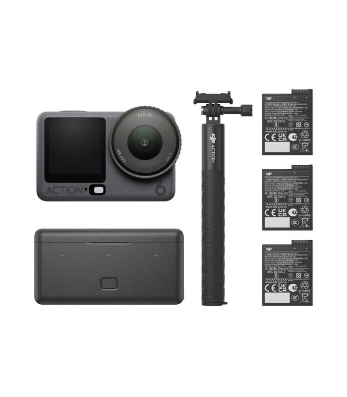 DJI-ZA600-C2-01 DJI Osmo Action 6 Adventure Combo
